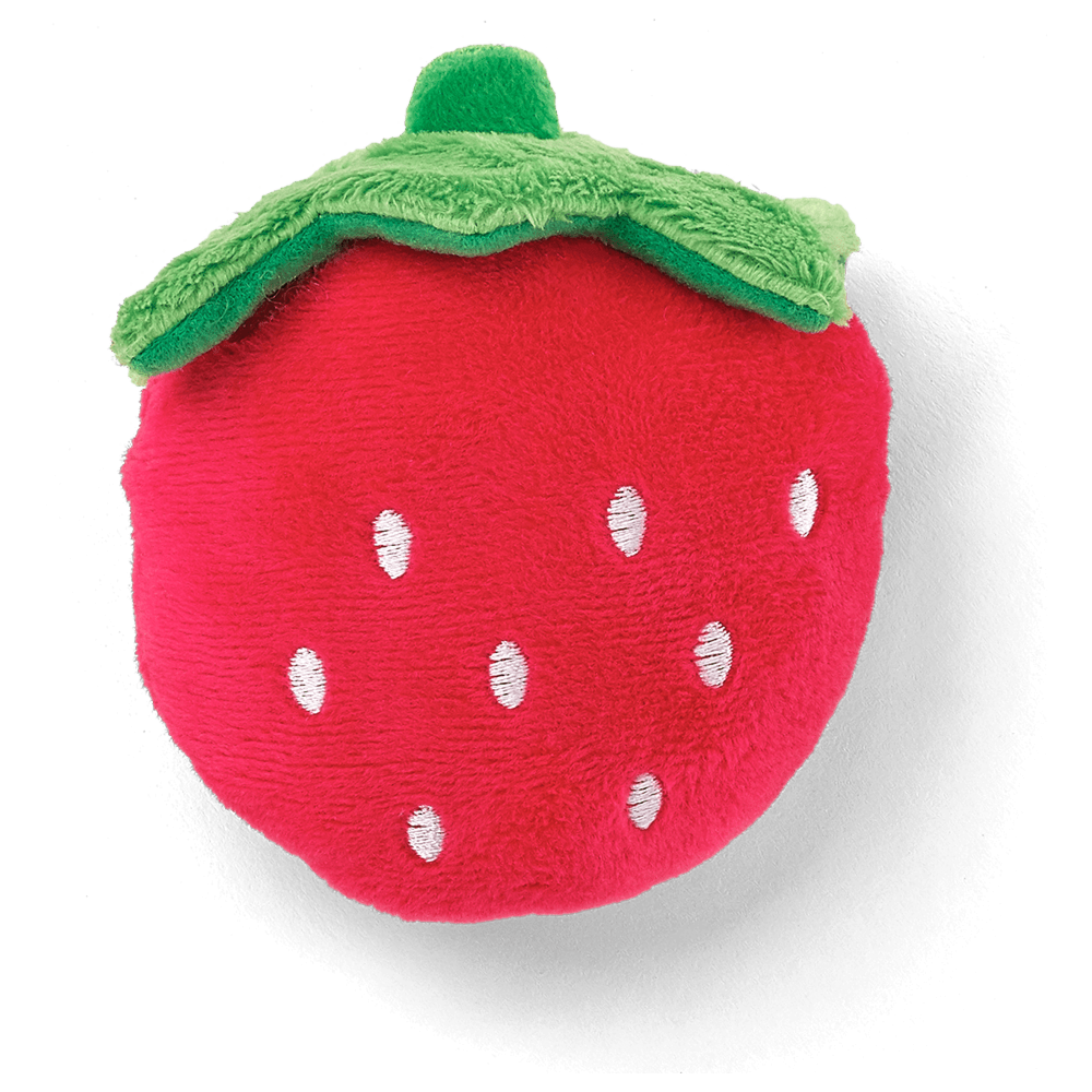 strawberry cat toy