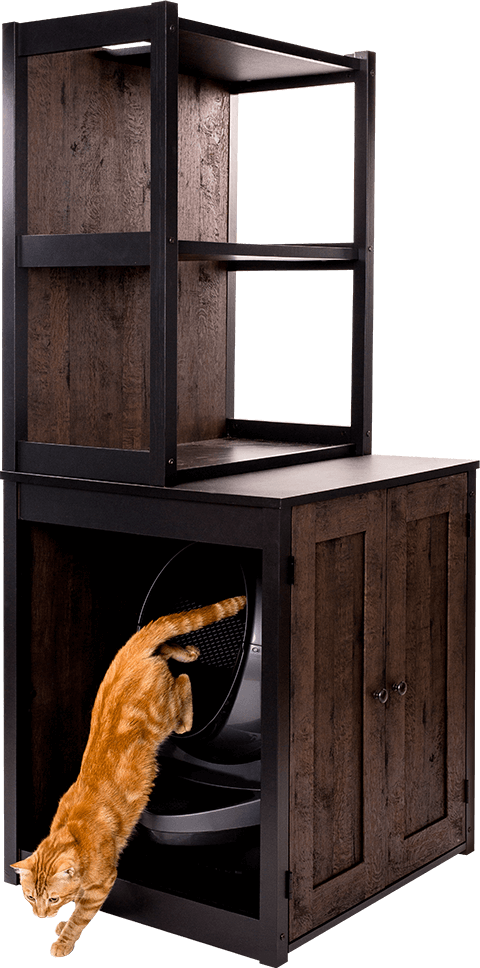 Litter Box Storage Cabinet Hutch Litterbox Com